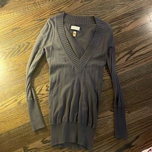 American Eagle grey long sweater